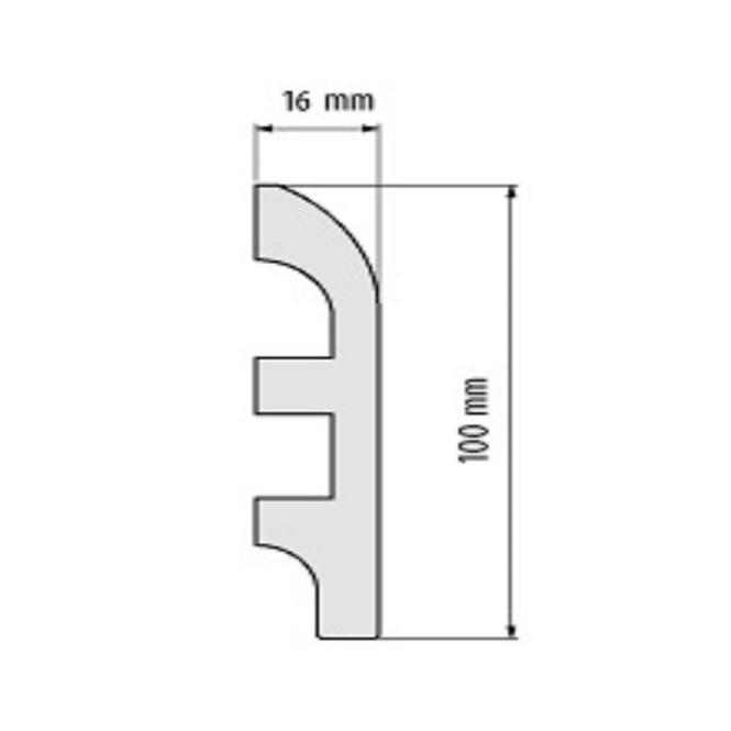 KAT LISTA LPC-19-T101 BIJELI SATEN