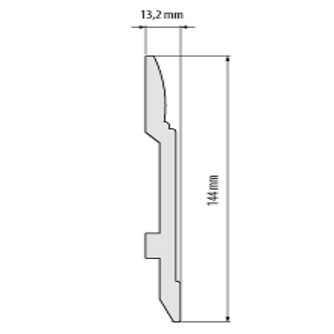 KAT LISTA LPC-25-T101 BIJELI SATEN