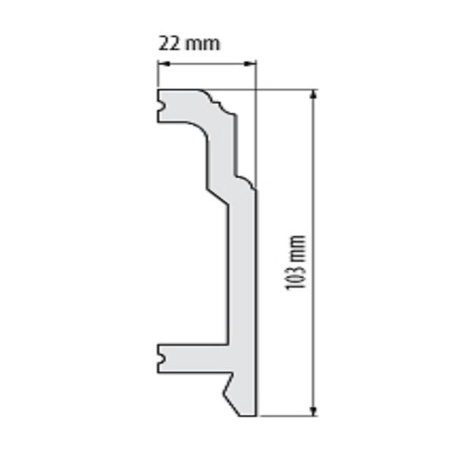 SPRAT LISTA LPC-26-T101 BIJELI SATEN
