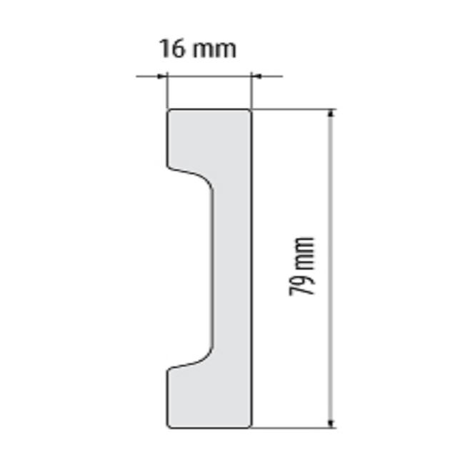 SPRAT LISTA LPC-28-T101 BIJELI SATEN