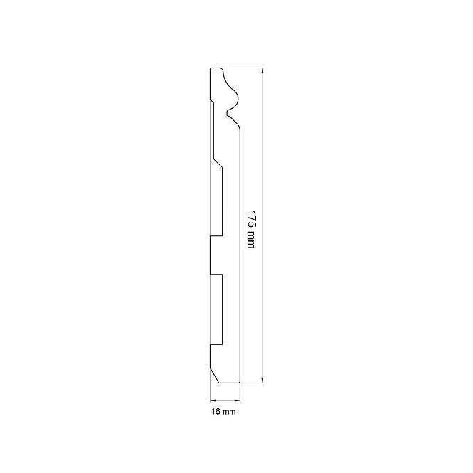 KAT LISTA LPC-33-T101 BIJELI SATEN