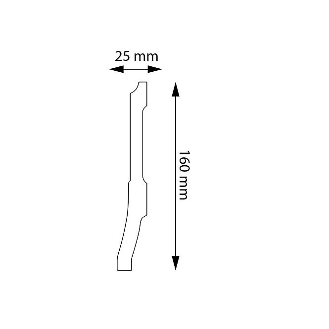 SPRAT LISTA LPC-35-T101 BIJELI SATEN