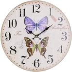 Zidni sat butterflies 34 cm 65131061