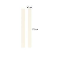 Furnir s ljepilom 1106 bijela 650x45x0,8mm 2kom