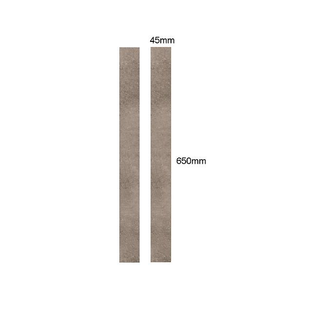 Furnir s ljepilom 38057 marmor de mazi 650x45x0,8mm 2ks