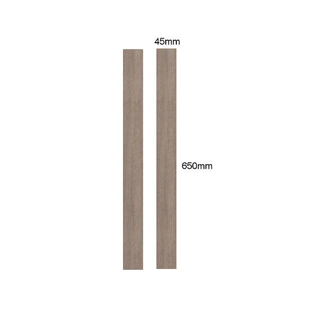 Furnir s ljepilom k4324 hrast quarz 650x45x0,8mm 2kom