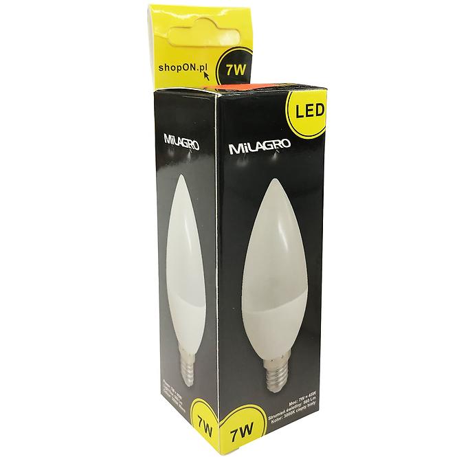 Žarulja LED candle 7W E14 3000K 394 Milagro