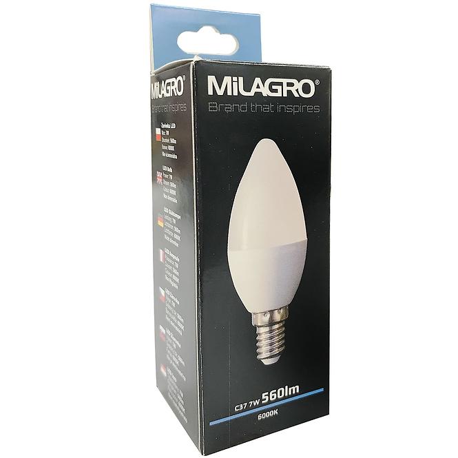 Žarulja LED candle 7W E14 6000K 395 Milagro