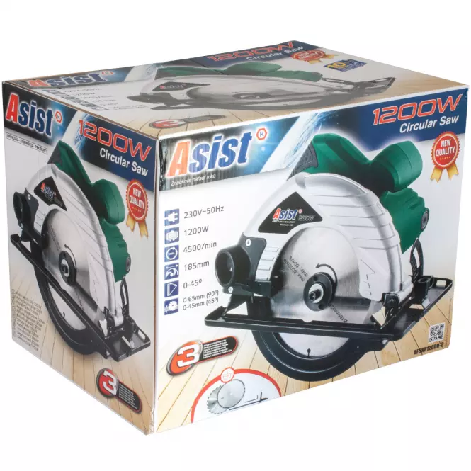 Kružna pila 1200W Asist,3