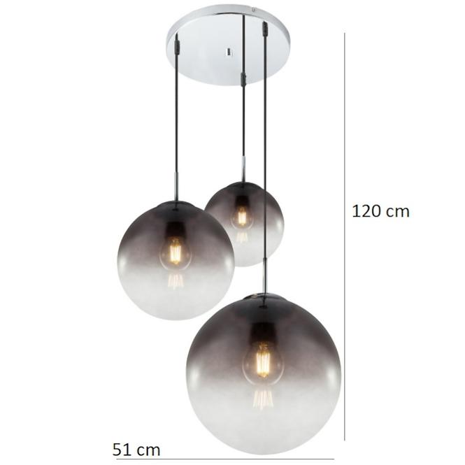 PRIVJESAK LAMPA 15861-3 DIM GLOBUS LW3
