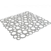 Mekana podloga za sudoper, 29 cm x 29 cm, bijela