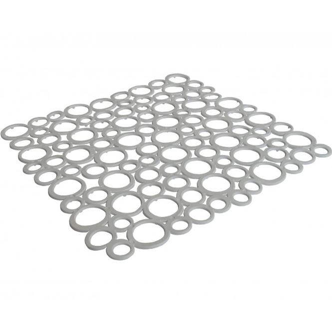 Mekana podloga za sudoper, 29 cm x 29 cm, bijela