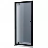 Tuš vrata Marko 90x190 crni profil