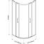 Tuš kut Aura 80x80x190 Grafit-Chr,5