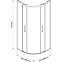 Tuš kut Aura 90x90x190 Grafit-Chr,5