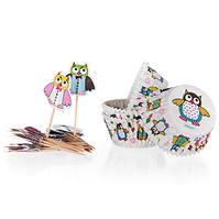 Set papirnatih kalupa za muffine 11,5cm 24+24kom 449003