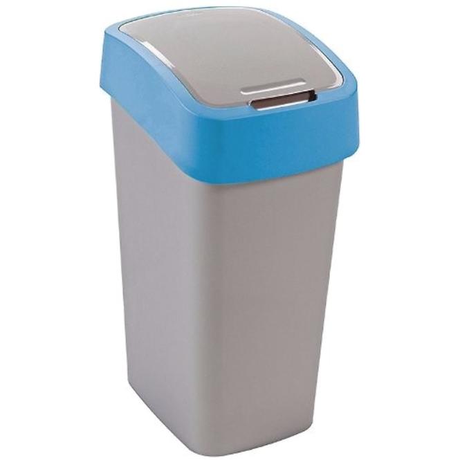 Kanta za smeće flip bin 25l 217817 srebrna/plava