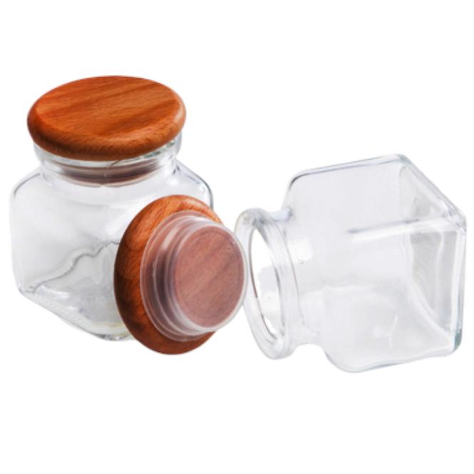 Staklena posuda 120ml 1 kom President line