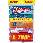 Set krpa od mikrofibre 6+2 gratis 19700052