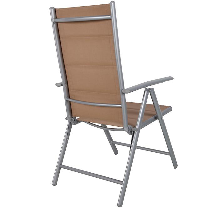 Stolica 7-pozicija taupe s ispunom