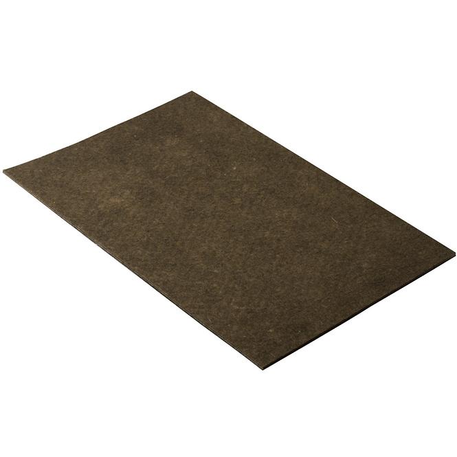 ULOŽAK OD FILCA 100X200MM, SAMOLJEPLJIVI, SMEĐI, 2 KOM
