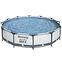 Bazen s metalnom konstrukcijom i pumpom Steel Pro Max, okrugli, 366 x 76cm, 56416,2
