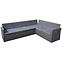 Vrtni set od umjetnog ratana Toscana antracit,7