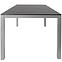 Stol polywood srebrno/crni 150x9,6