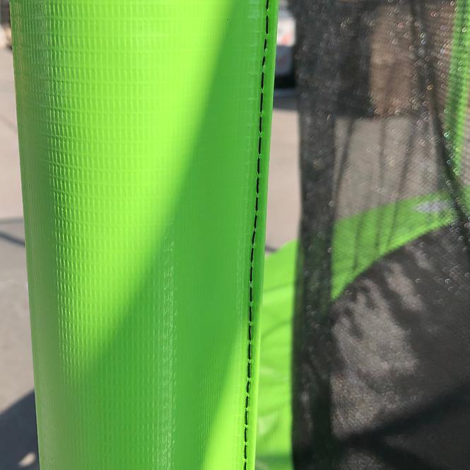 Trampolin s ljestvama 457cm zelena