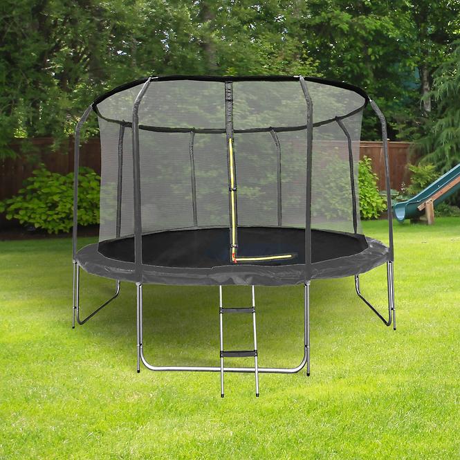 Trampolin s ljestvama 305cm/10FT SP10464L2-L crna