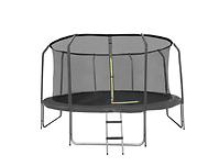 Trampolin s ljestvama COMFORT 427cm crna