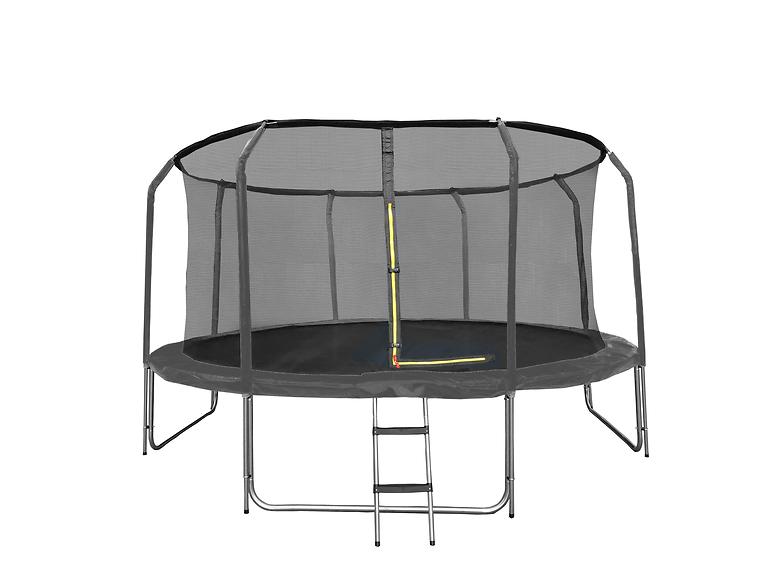 Trampolin s ljestvama COMFORT 427cm crna
