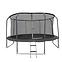 Trampolin s ljestvama COMFORT 427cm crna