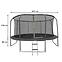 Trampolin s ljestvama COMFORT 427cm crna,2