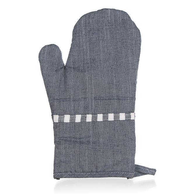 Kuhinjska rukavica denim 18x30 cm siva 10005851