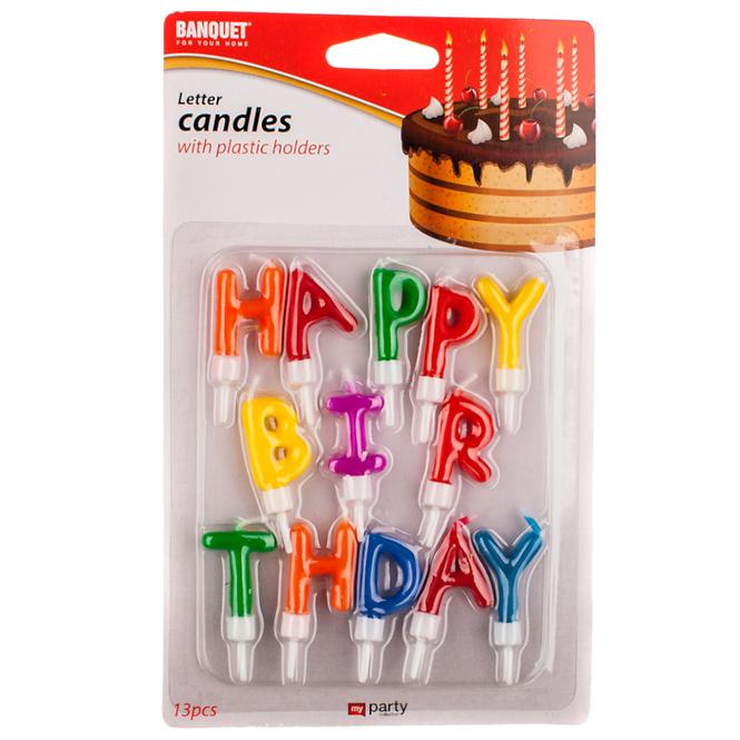 Svijećice hapy birthday 13kom 4430240