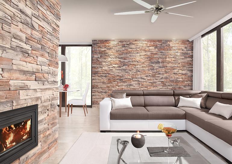 Kamen Roma Earth Brown, pak=0,51m2