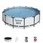 Bazen s metalnom konstrukcijom i pumpom Steel Pro Max, okrugli, 427m x 107 cm, 56950