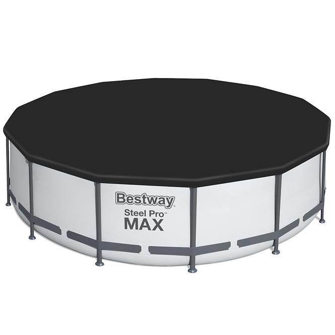 Bazen s metalnom konstrukcijom i pumpom Steel Pro Max, okrugli, 427m x 107 cm, 56950