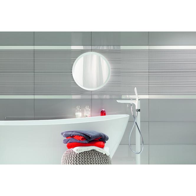 Glazirana zidna pločica Abisso White Str 29,8/74,8