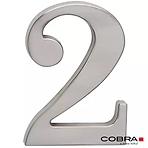 Broj „2” - 5 cm nikal mat