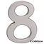 Broj „8” - 5 cm nikal mat