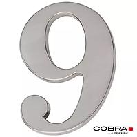 Broj „9” - 5 cm nikal mat