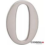 Broj „0” - 10 cm nikal mat