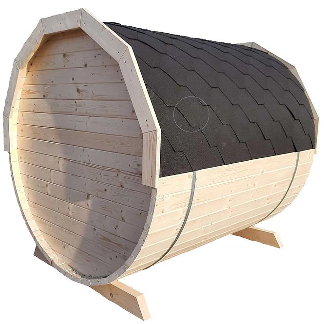 Drvena sauna bačva  2 m