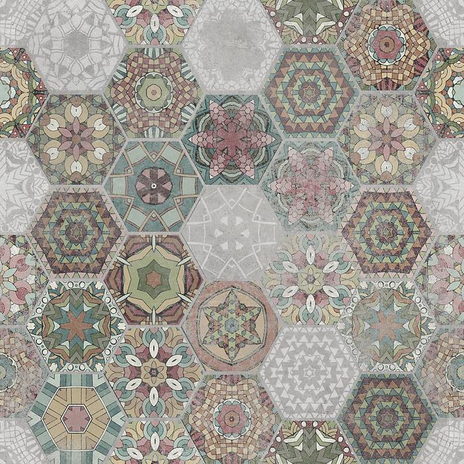 Gres Patchwork Hexagon Colour 60/60