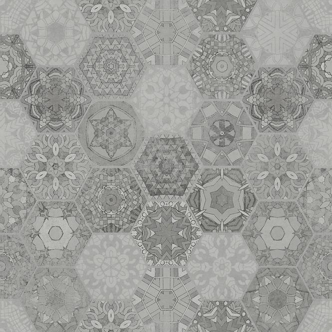 Gres Patchwork Hexagon Grey 60/60