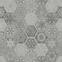 Gres Patchwork Hexagon Grey 60/60,3