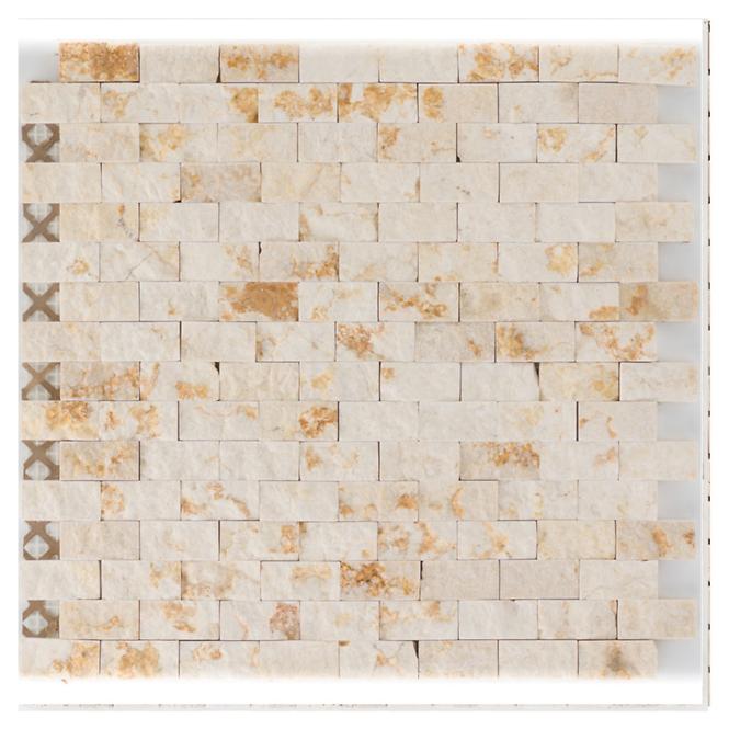 Mozaik pločica Marmor sunny beige brick 32X32