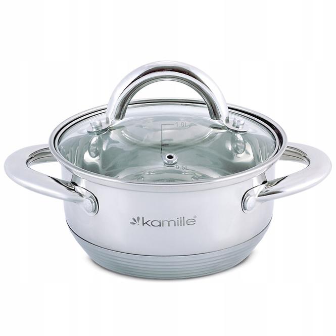 Lonac 1.1l/14 7.5cm inox 5770 Kamille